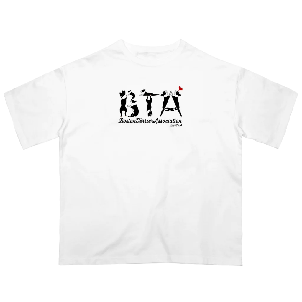 Rockbay67（ロックベイ）のボストンテリア同好会(BTA) オーバーサイズTシャツ