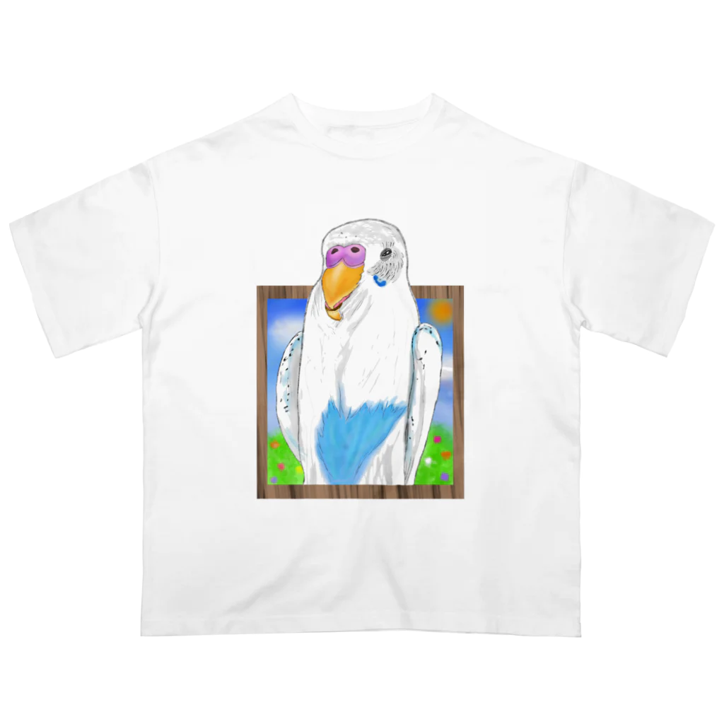 Lily bird（リリーバード）のどーん！とピーコちゃん① オーバーサイズTシャツ