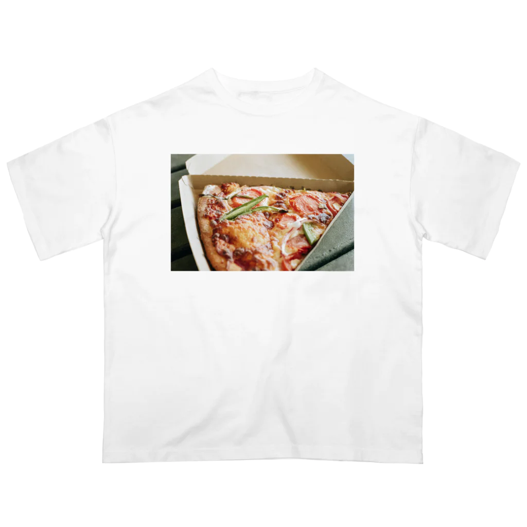 YUKI KUROKIのPIzza Oversized T-Shirt