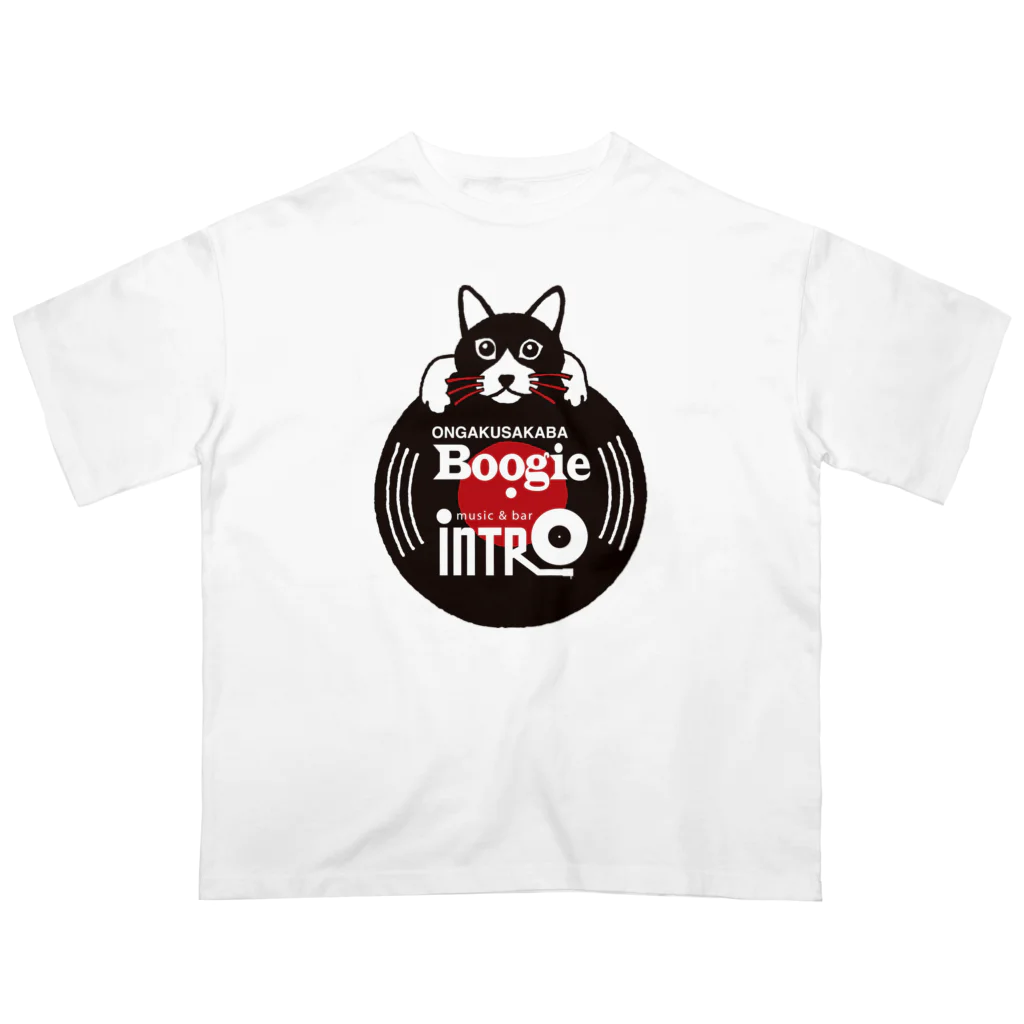 音楽酒場 ブギのブギ／イントロねこ2020 オーバーサイズTシャツ