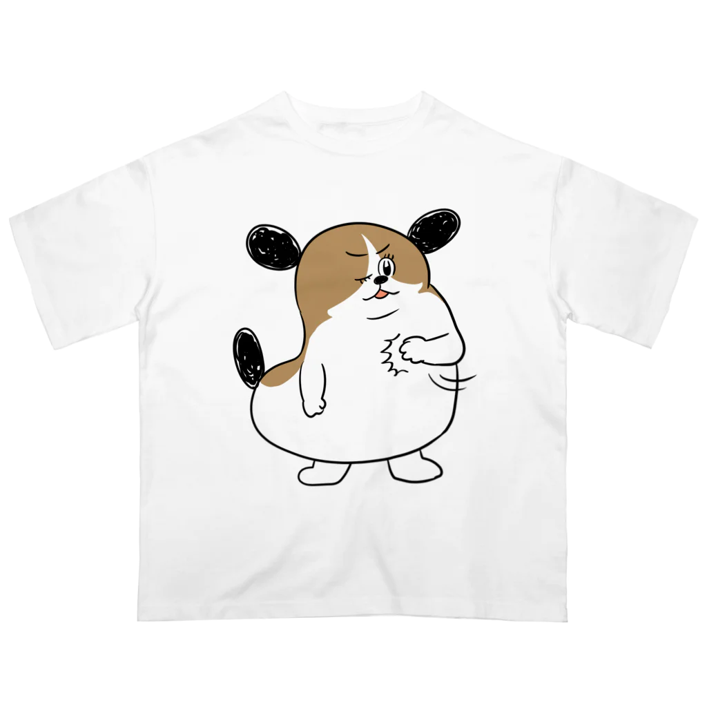 マツバラのもじゃまるおまかせ オーバーサイズTシャツ