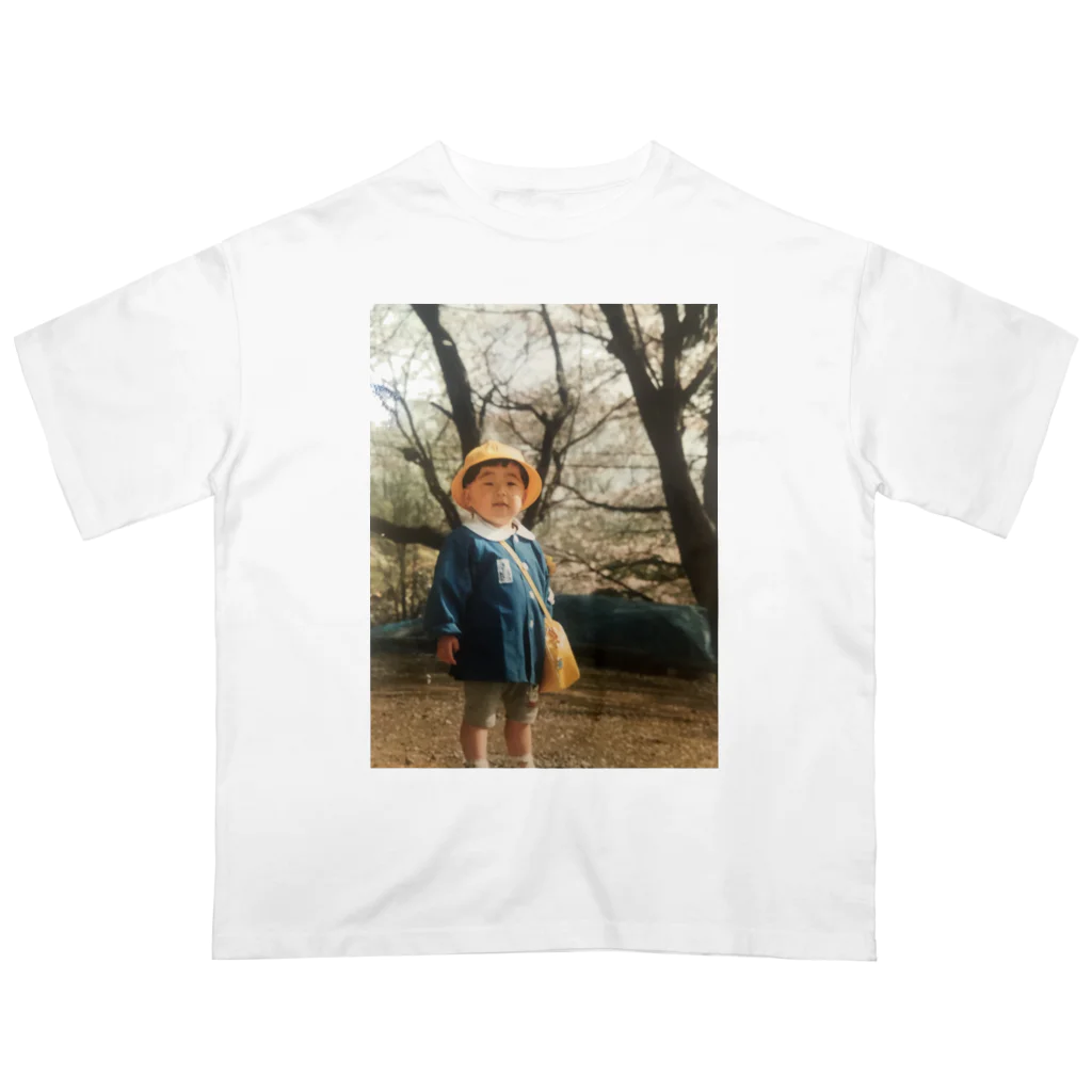 くじらのくじらの幼少期 オーバーサイズTシャツ