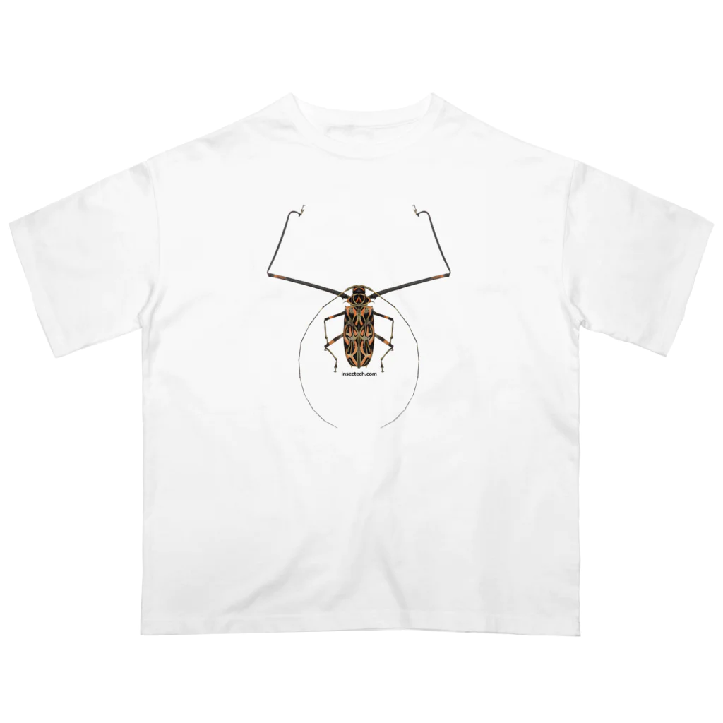 insectech.comのテナガカミキリ オーバーサイズTシャツ