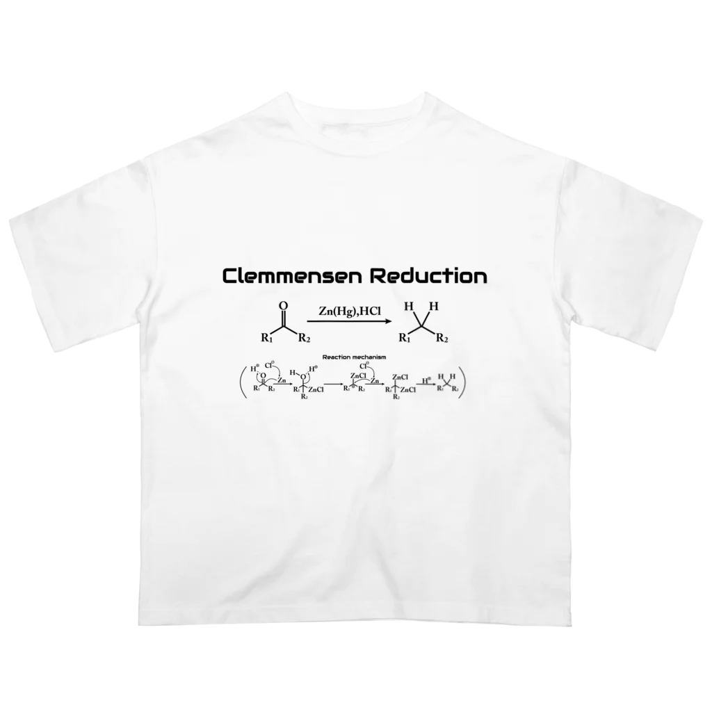 U Libraryのクレメンゼン還元(有機化学) Oversized T-Shirt