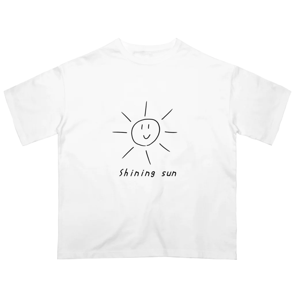 kazukiboxの輝く太陽 オーバーサイズTシャツ