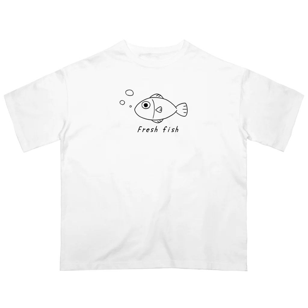 kazukiboxの新鮮な魚 オーバーサイズTシャツ