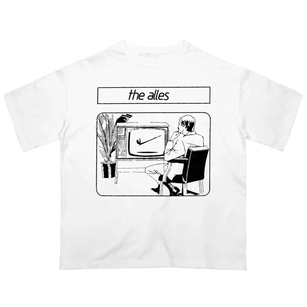 the alles  KONSUM PRODUKTのS.N.S.O.D. Oversized T-Shirt