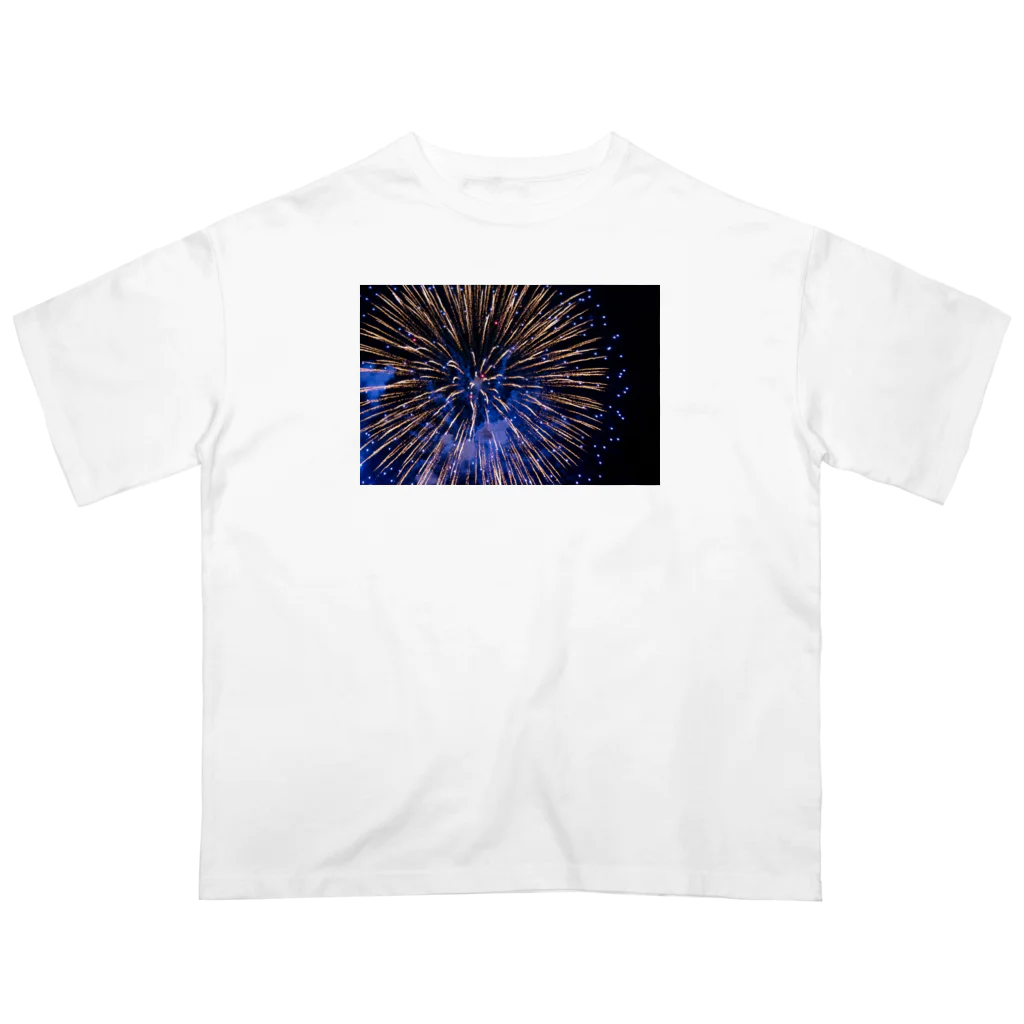 nakagawa のhanabi  オーバーサイズTシャツ