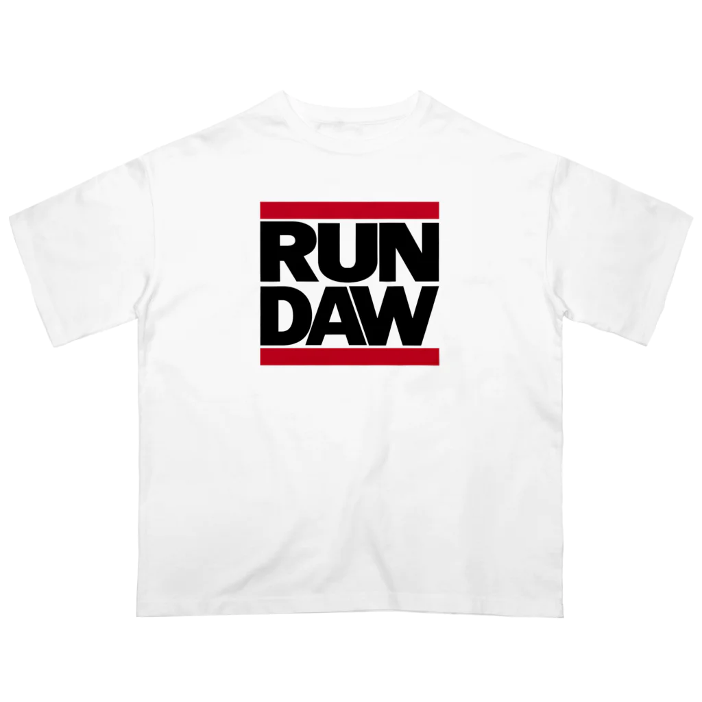 f4kinenbiのRUN DAW オーバーサイズTシャツ