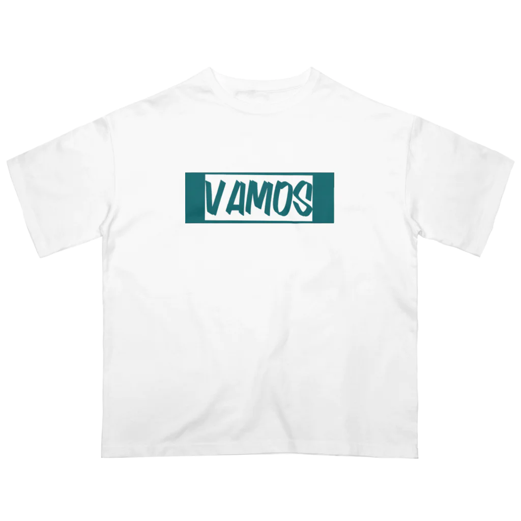 就労継続支援B型　VAMOSのみどりロゴ オーバーサイズTシャツ