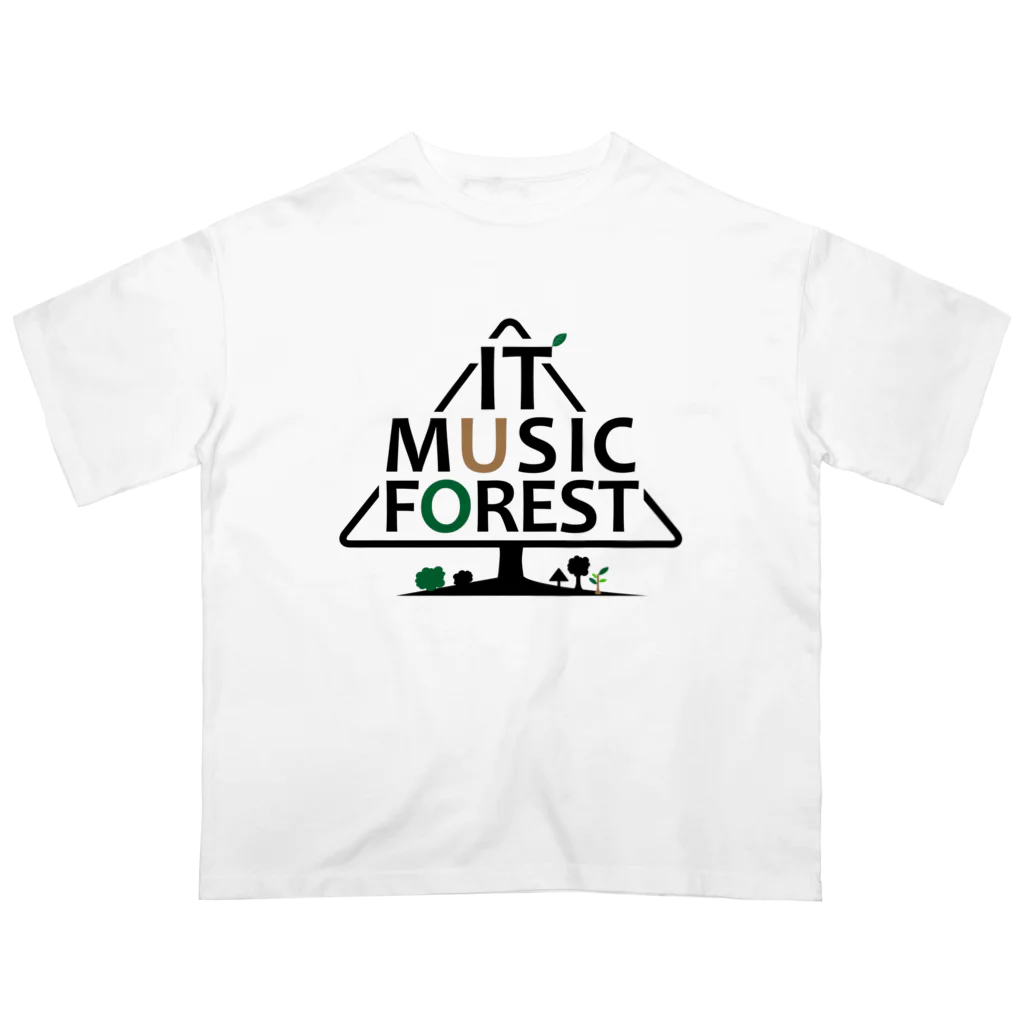 IT MUSIC FOREST チャリティーグッズショップのIT MUSIC FOREST チャリティーグッズ オーバーサイズTシャツ