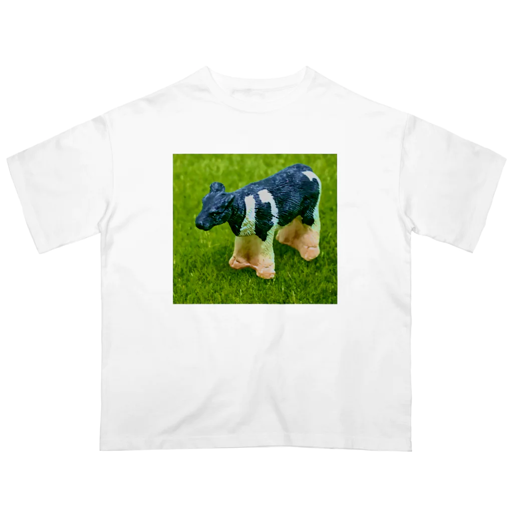 コナカマ通販SUZURI支店のCOW-2021 Oversized T-Shirt