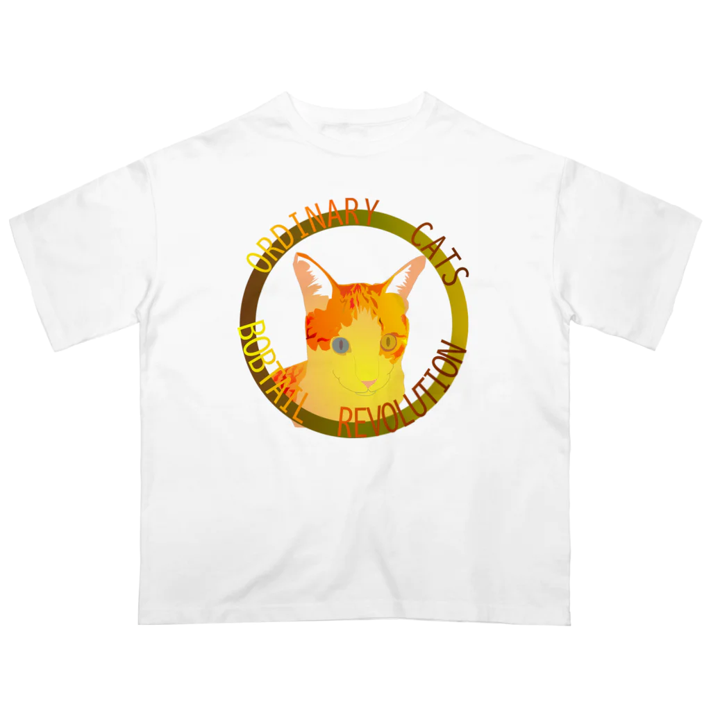 『NG （Niche・Gate）』ニッチゲート-- IN SUZURIのOrdinary Cats01h.t.(秋) オーバーサイズTシャツ