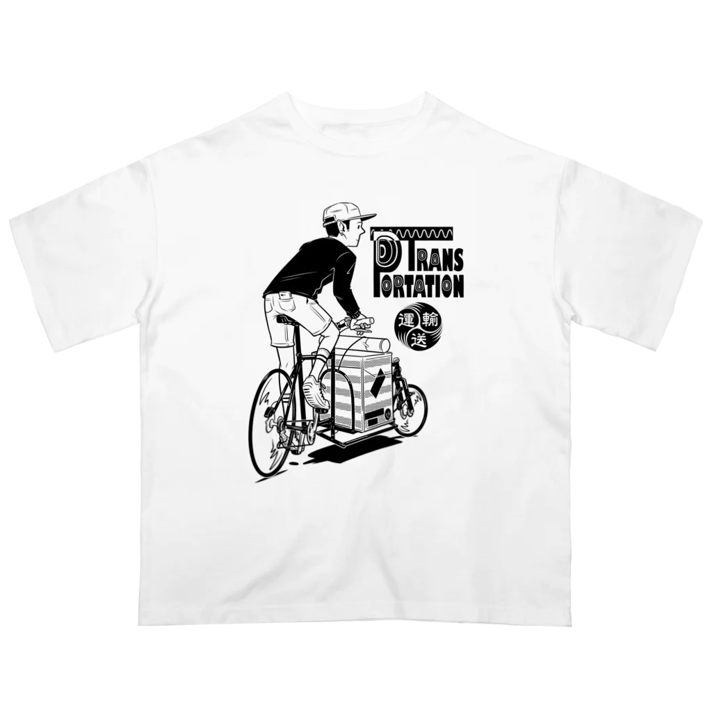 nidan-illustrationの"TRANSPORTATION" オーバーサイズTシャツ