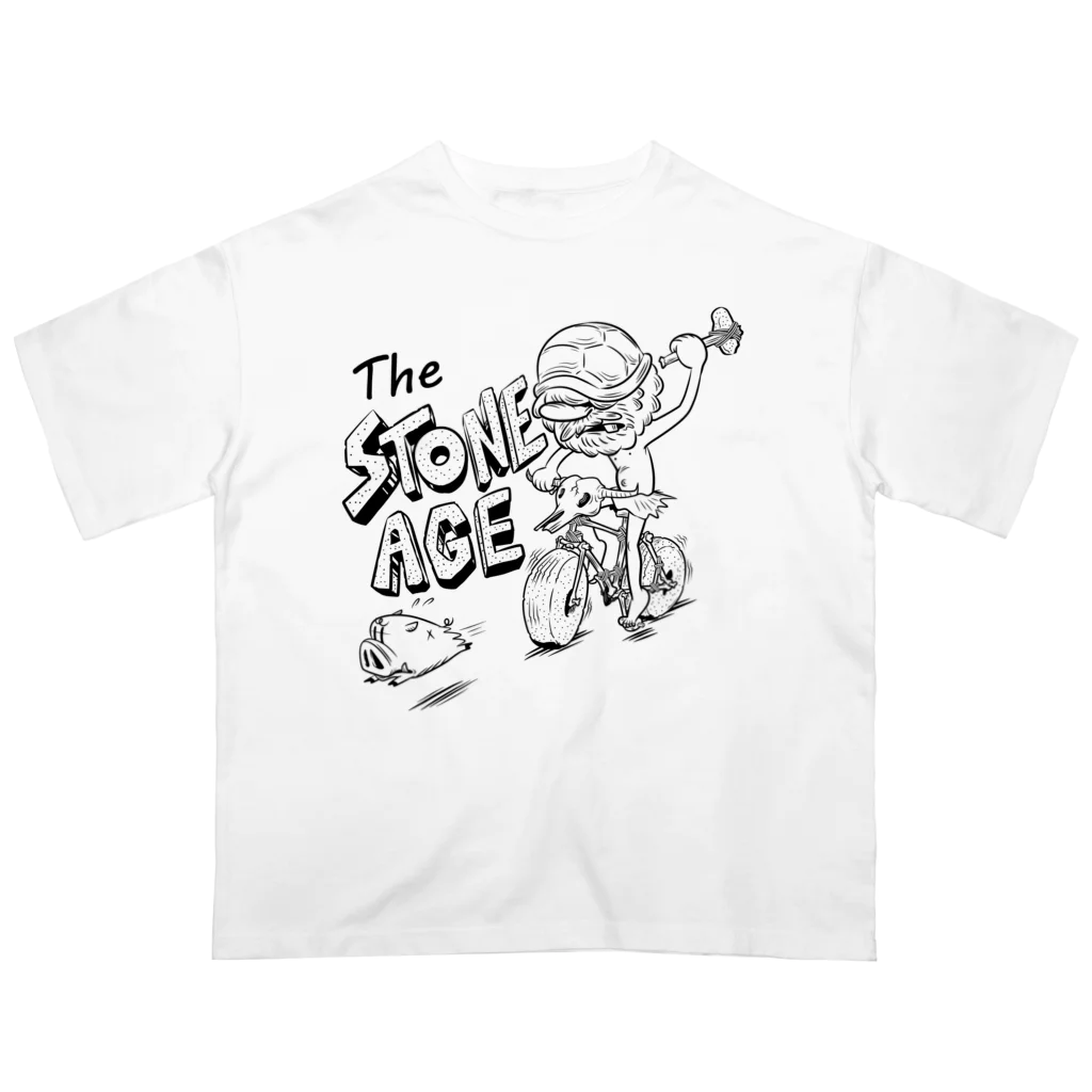 nidan-illustrationの"The STONE AGE" #1 Oversized T-Shirt