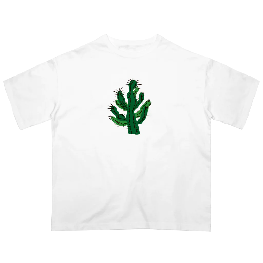 れなしやの渋かっこいい★多肉植物 オーバーサイズTシャツ