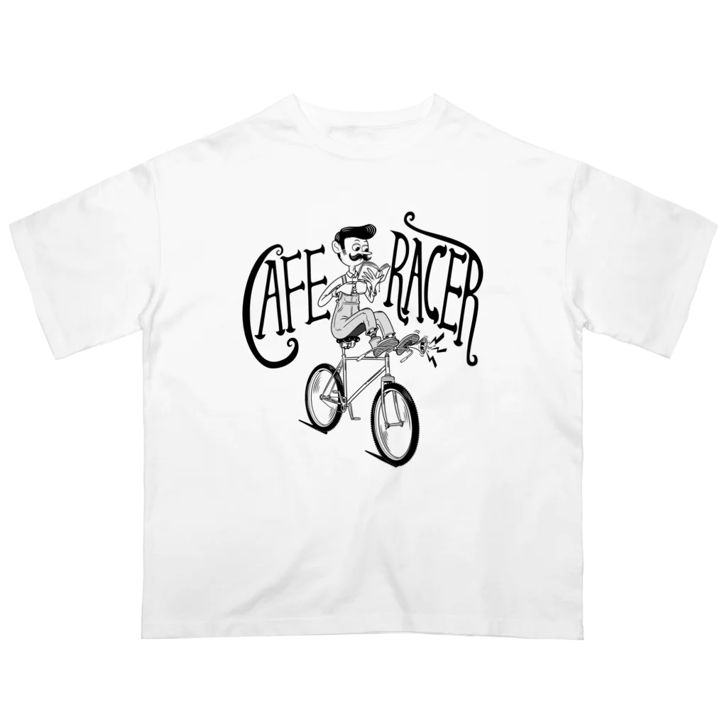 nidan-illustrationの"CAFE RACER" オーバーサイズTシャツ