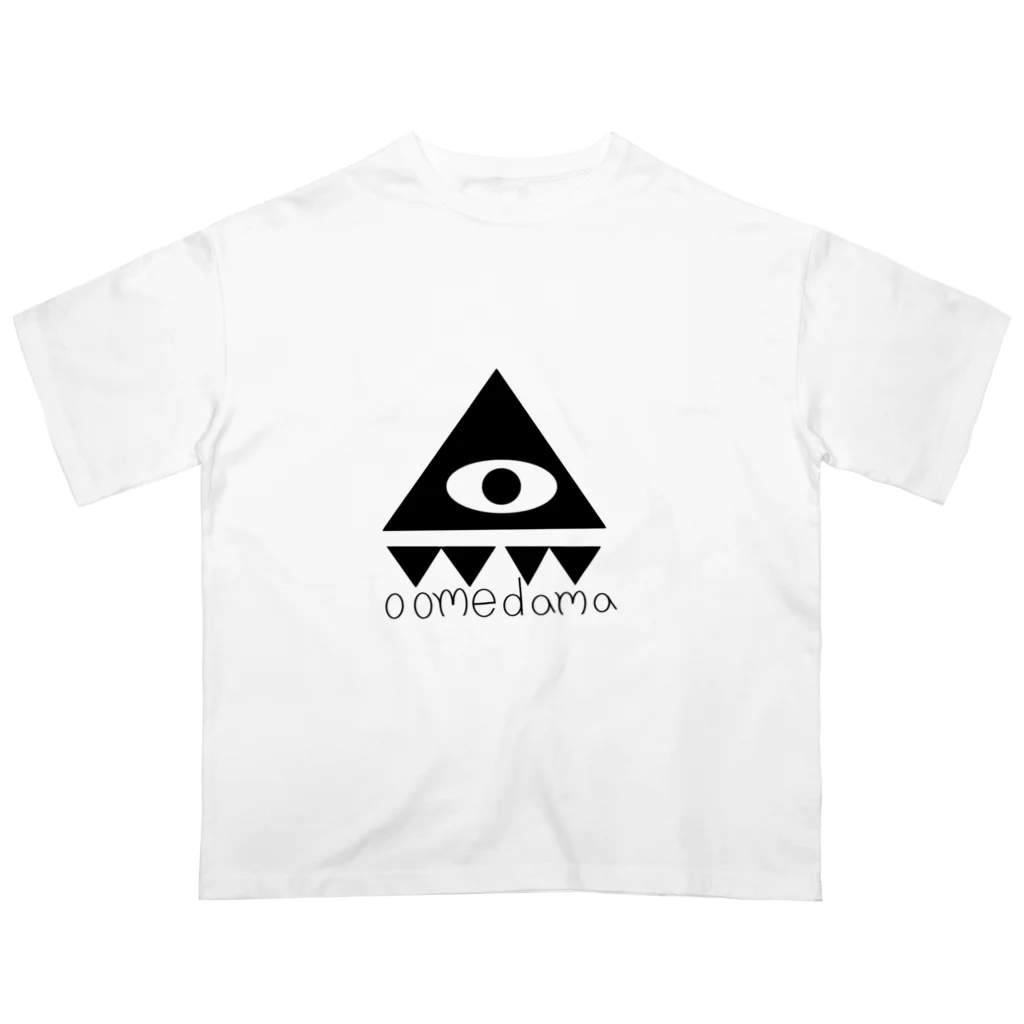 ☆指星人☆YUBI基地の大目玉！！ オーバーサイズTシャツ