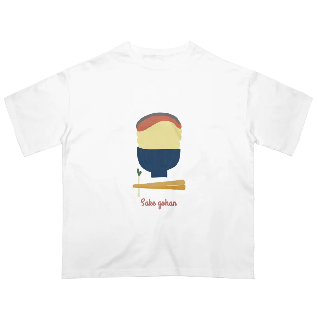 Zakuro-KayokoKawataのsake gohan オーバーサイズTシャツ