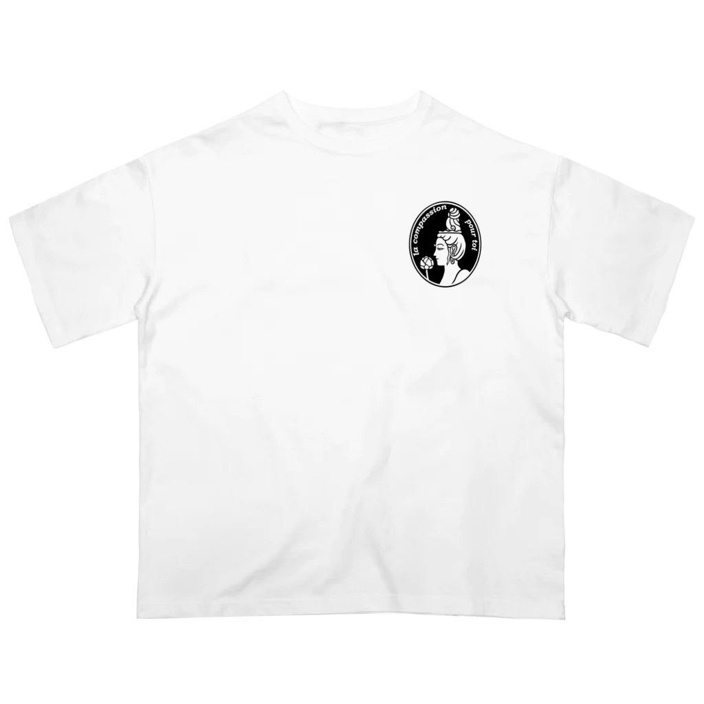 Bo tree teeのCameo (black) オーバーサイズTシャツ