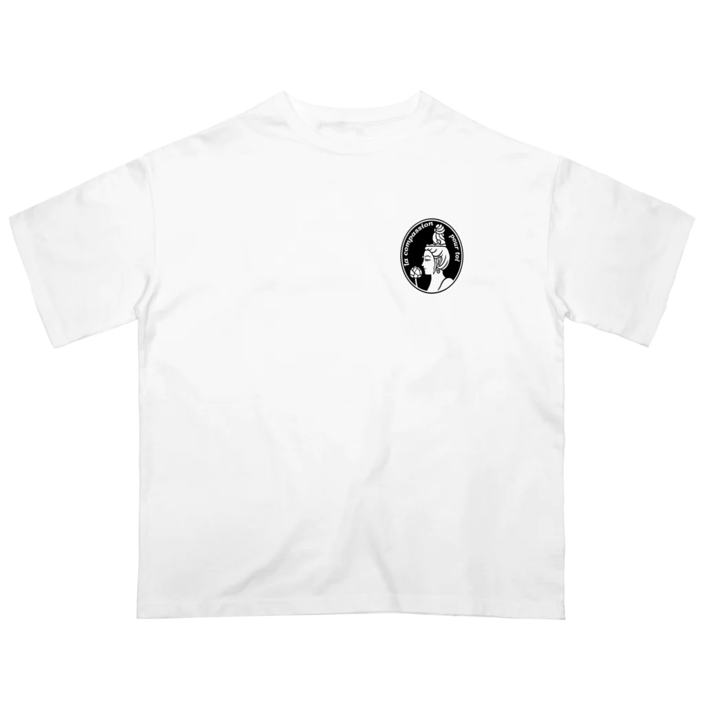 Bo tree teeのCameo (black) オーバーサイズTシャツ