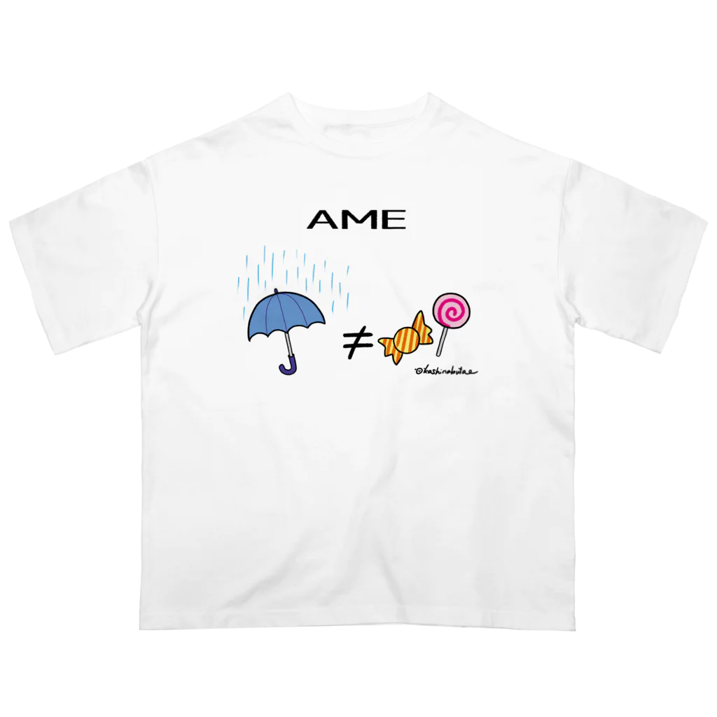 Draw freelyのAME Oversized T-Shirt