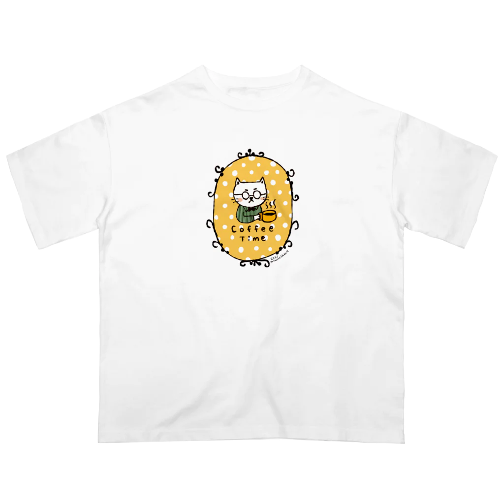 万枚ちゃんのコーヒータイム オーバーサイズTシャツ