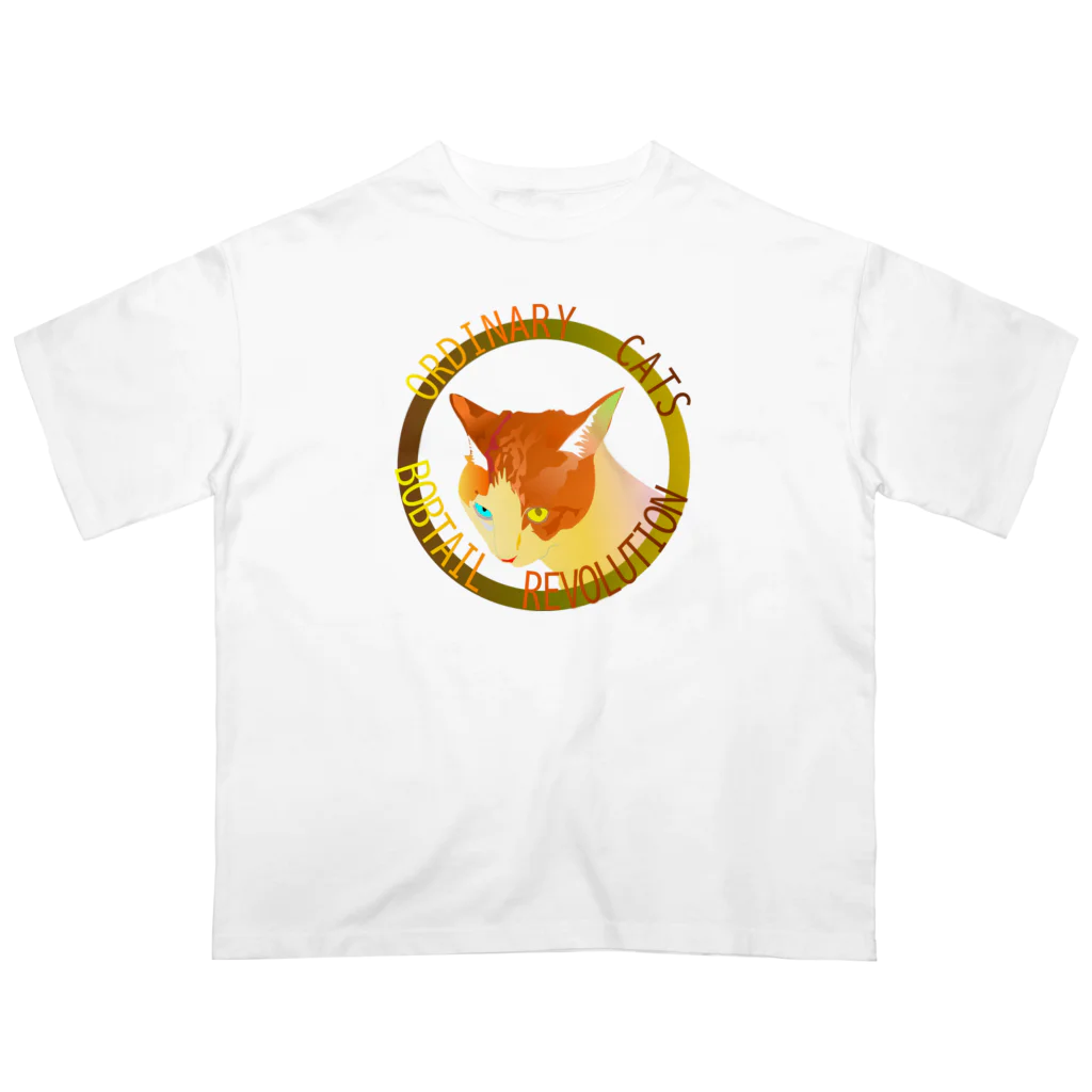 『NG （Niche・Gate）』ニッチゲート-- IN SUZURIのOrdinary Cats04h.t.(秋) オーバーサイズTシャツ