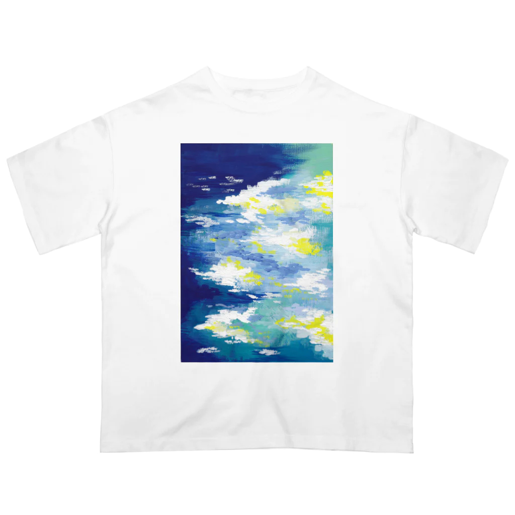 sketchbook shopの青の淵 Oversized T-Shirt