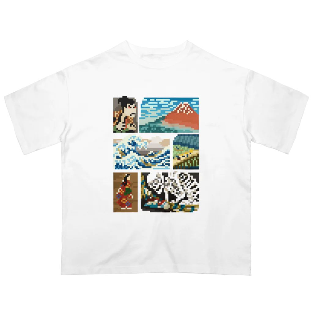 すとろべりーガムFactoryのドット浮世絵 Oversized T-Shirt