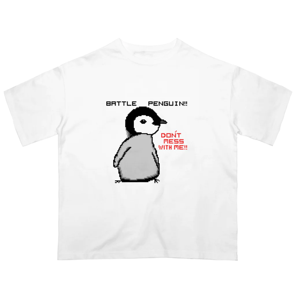 ペンギンラボくんのバトルペンギン　バトペン オーバーサイズTシャツ