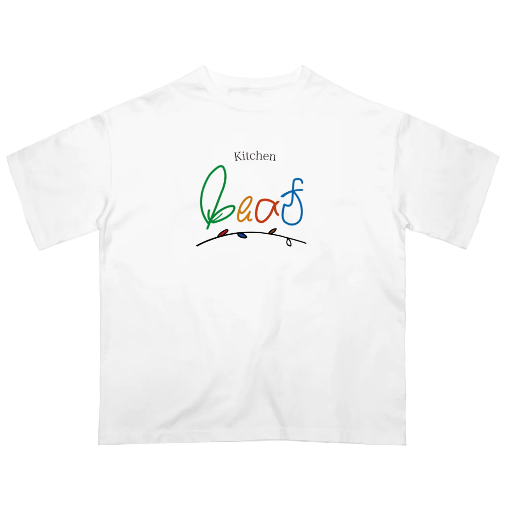 leafの。のkitchen leaf オーバーサイズTシャツ