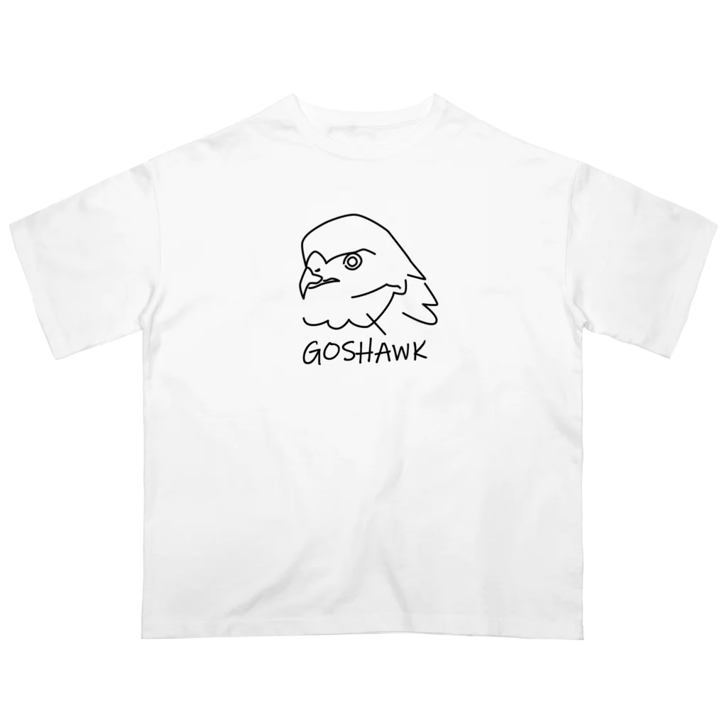 ももよりのオオタカ オーバーサイズTシャツ