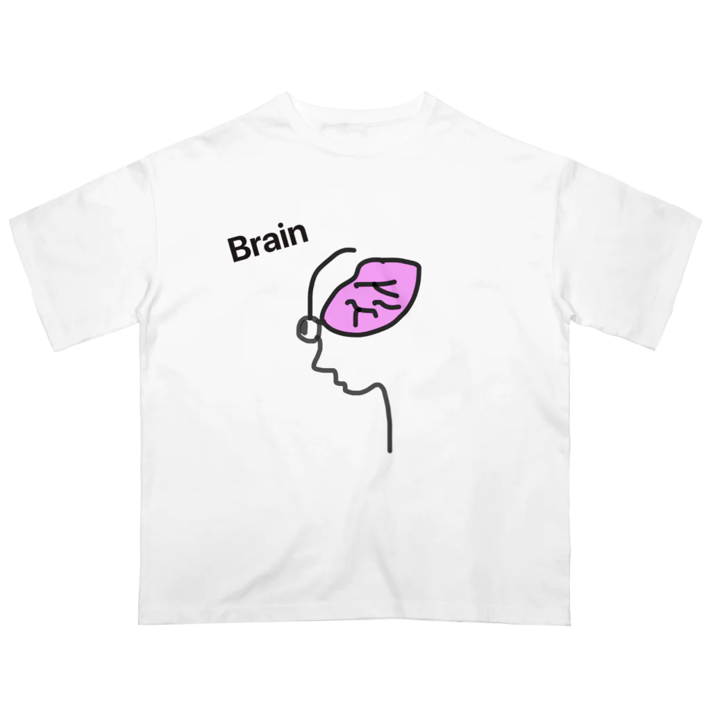 ペコりんショップの脳味噌 オーバーサイズTシャツ