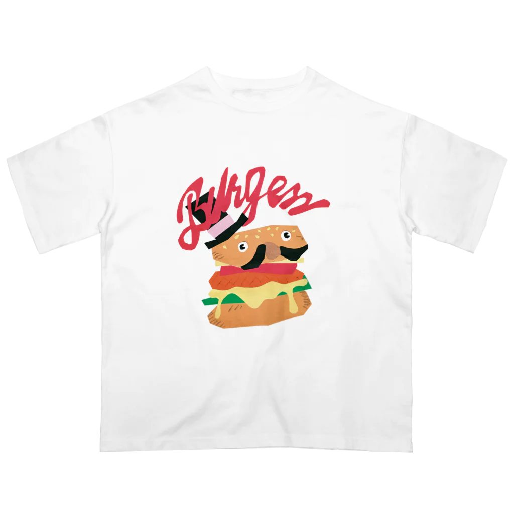 SESTA SHOPのBurgerさん Oversized T-Shirt