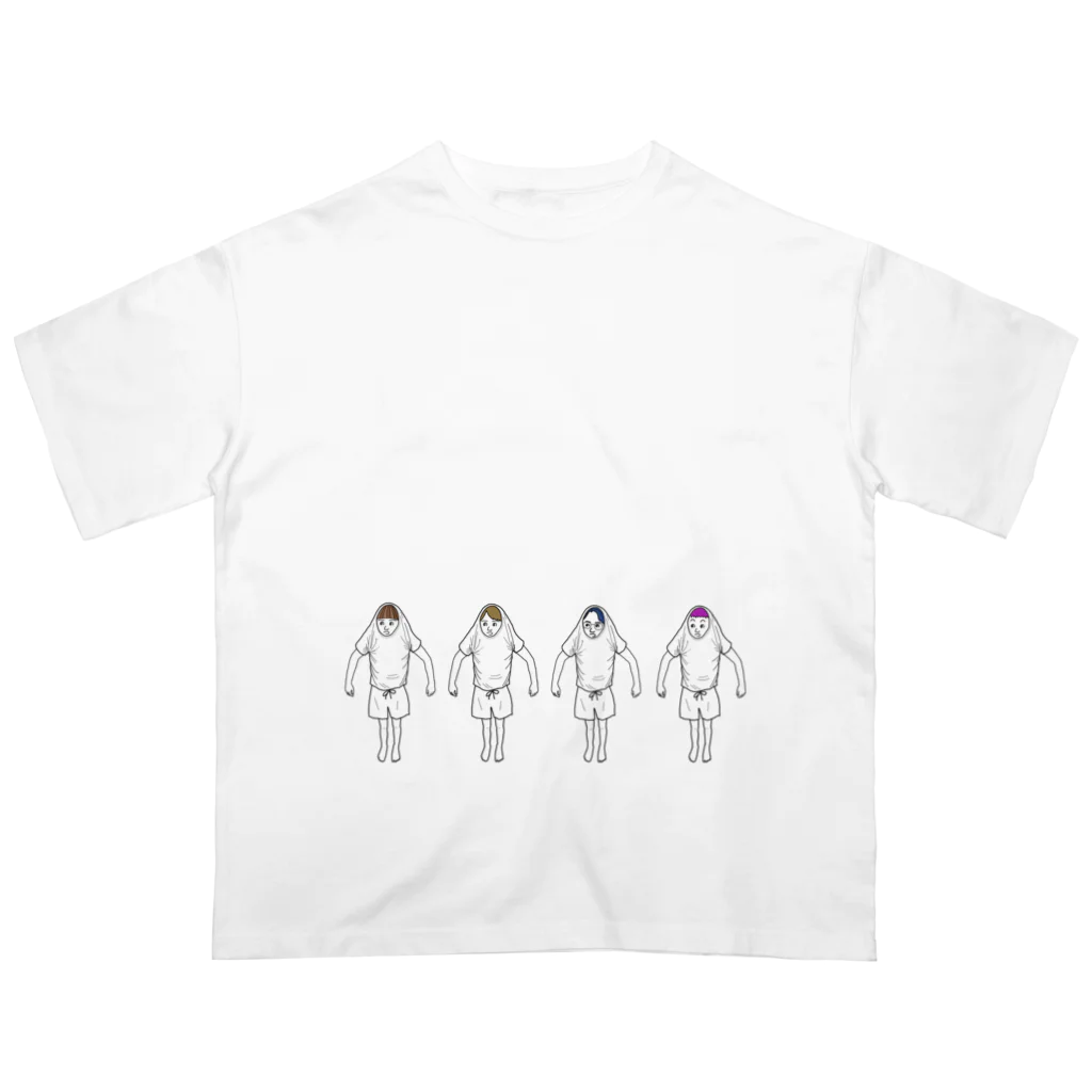 のんつ屋のあそぼ‼️（イメチェン） オーバーサイズTシャツ