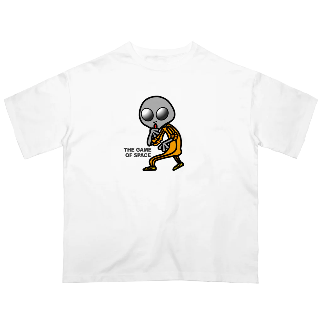 オリジナルデザインTシャツ　SMOKIN'の宇宙遊戯 ポスターバージョン オーバーサイズTシャツ