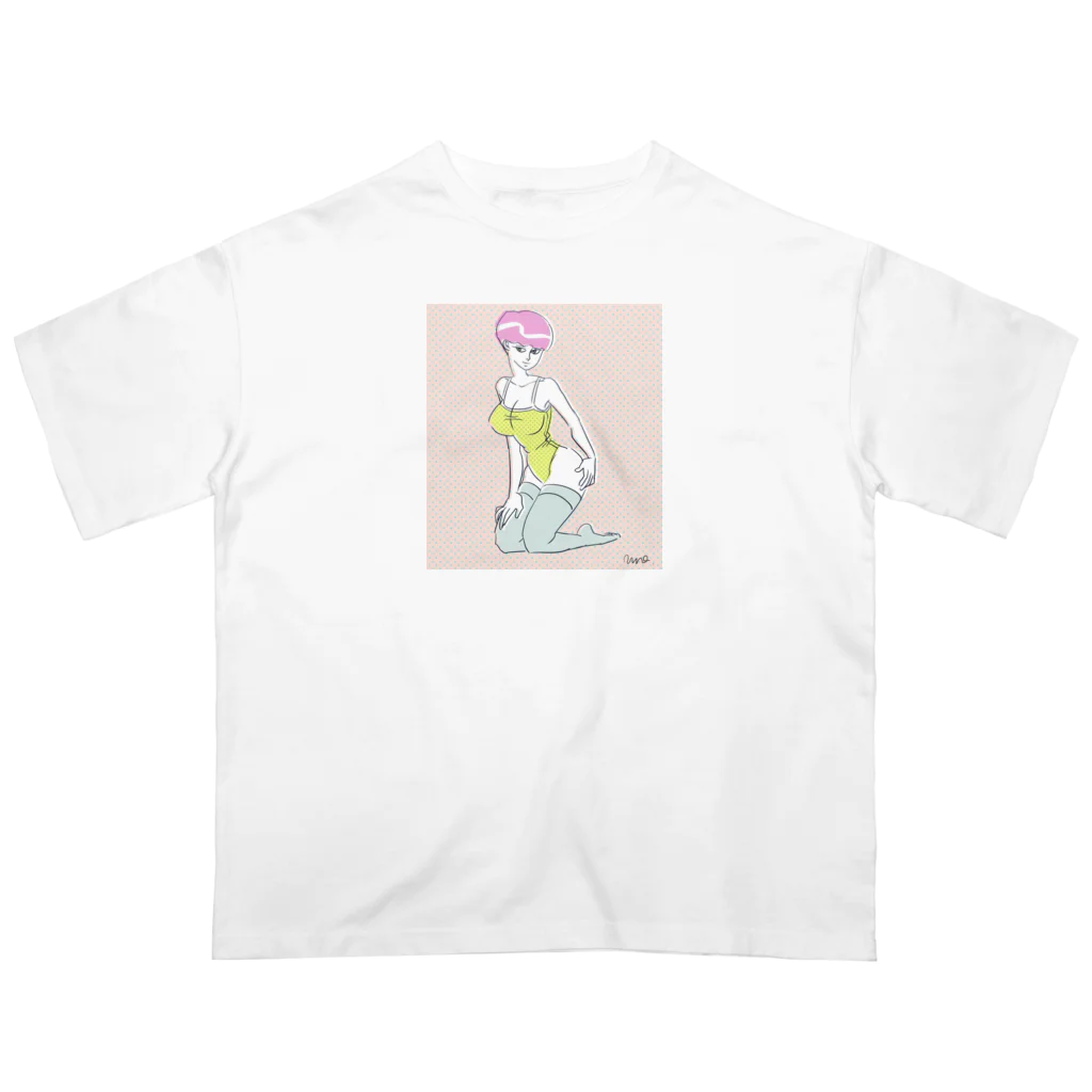 柳沢ユーヲのレオタード Oversized T-Shirt