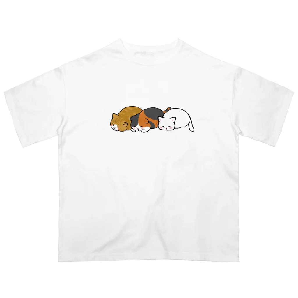 ふわにゃんshopのツチノコ☆キャッツ Oversized T-Shirt