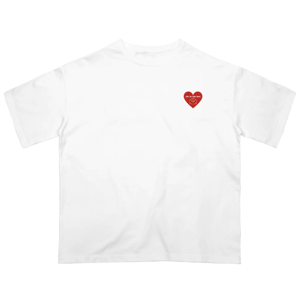 Life to feel loveのLifetofeellove オーバーサイズTシャツ