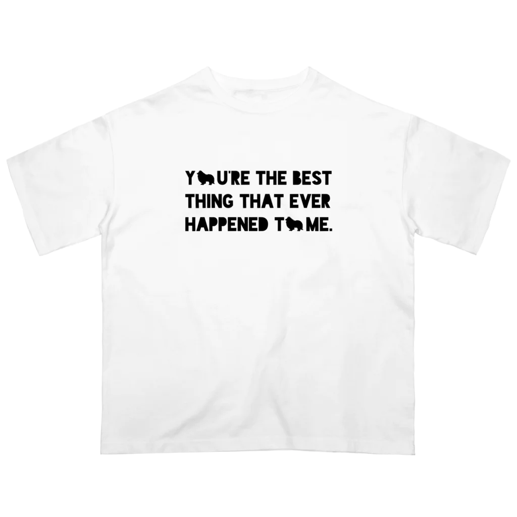 onehappinessのシェルティ オーバーサイズTシャツ