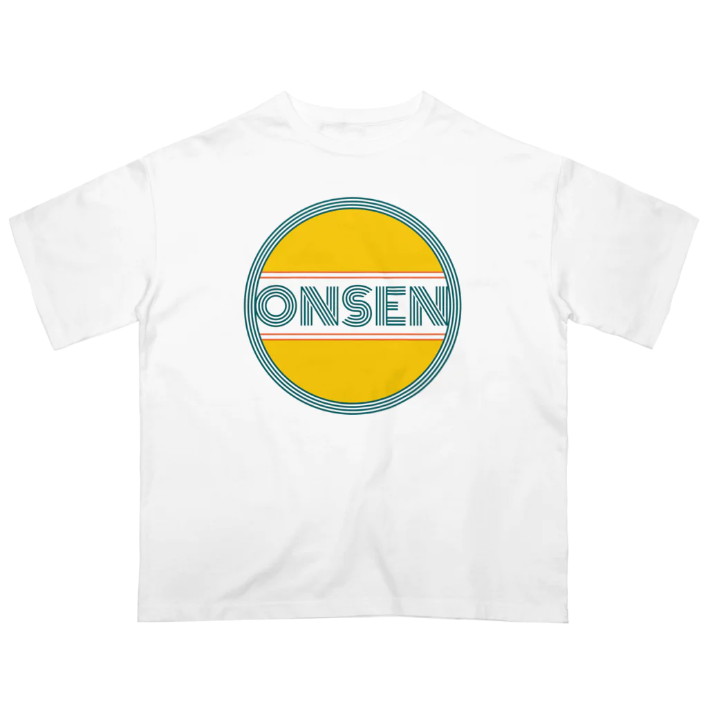 温泉グッズ@ブーさんとキリンの生活のONSEN Oversized T-Shirt