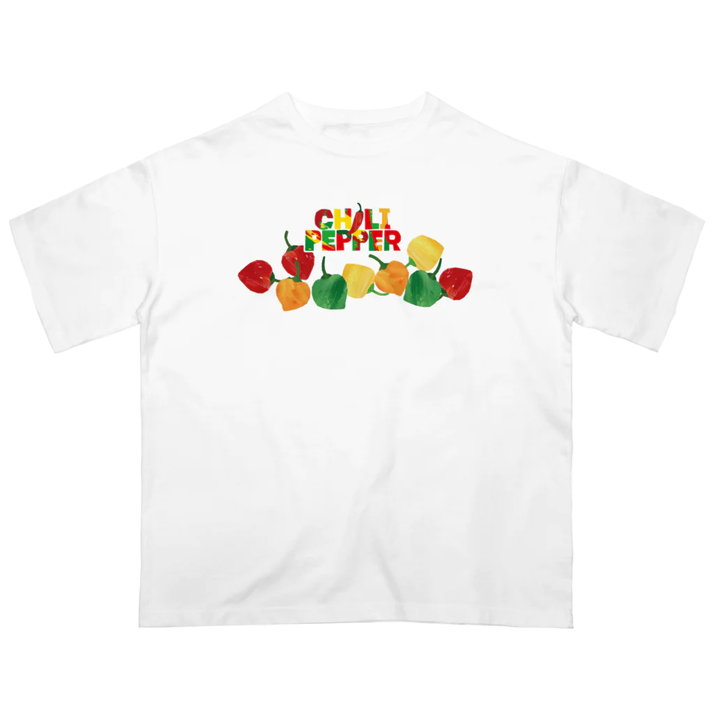 sin-Chilipepperのチリペッパー オーバーサイズTシャツ