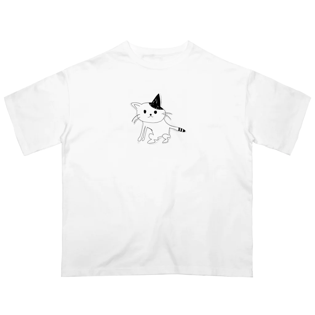 HIBIKIのぬこ オーバーサイズTシャツ