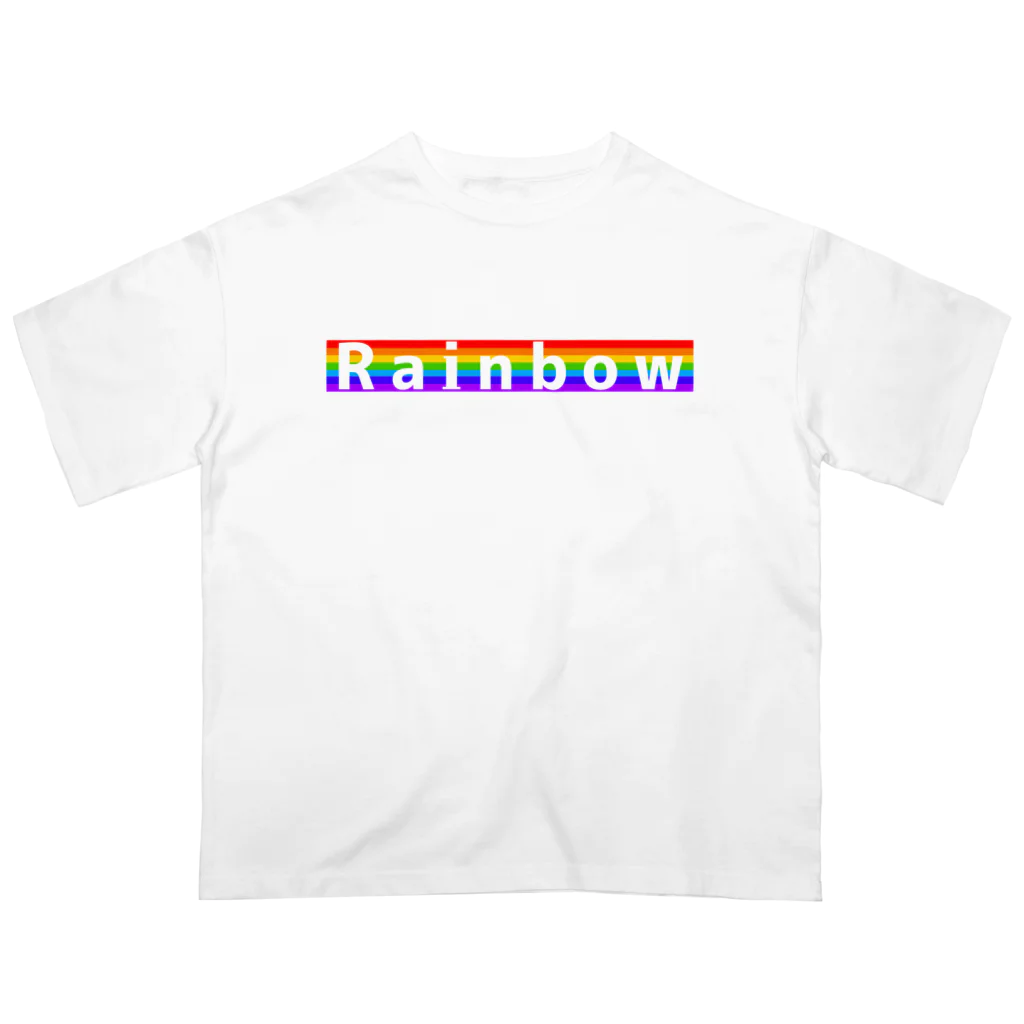 アメジストの rainbowbox オーバーサイズTシャツ