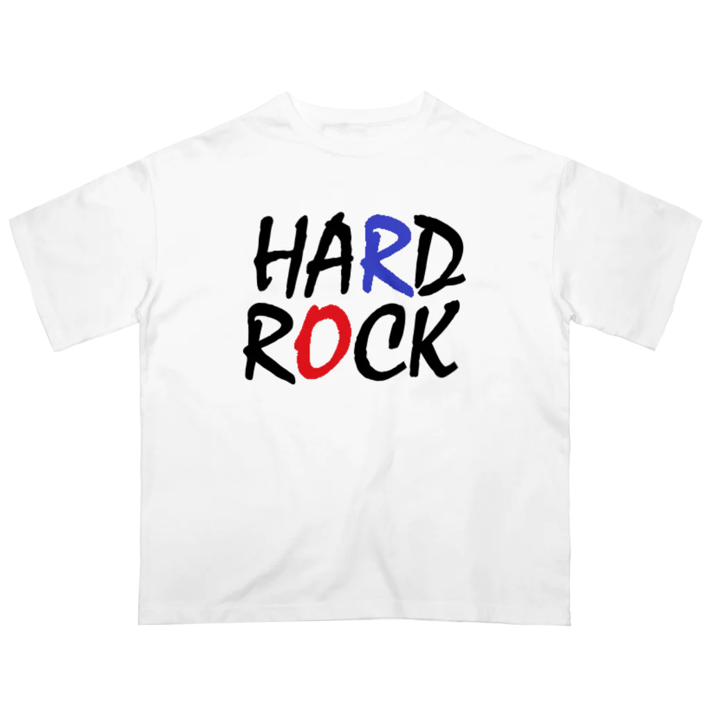 アメリカンベース  GG57のハードロック　HARDROCK　音楽　バンド　ミュージシャン Oversized T-Shirt