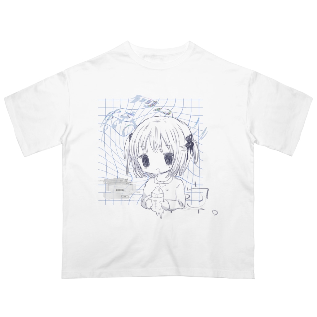 あくむ病院の何のために生きてるの？ Oversized T-Shirt