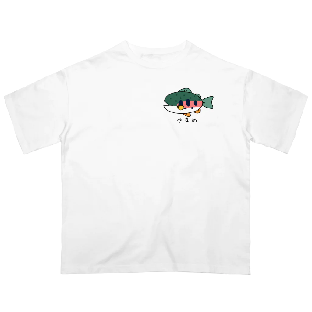 紫咲うにのやまめ オーバーサイズTシャツ