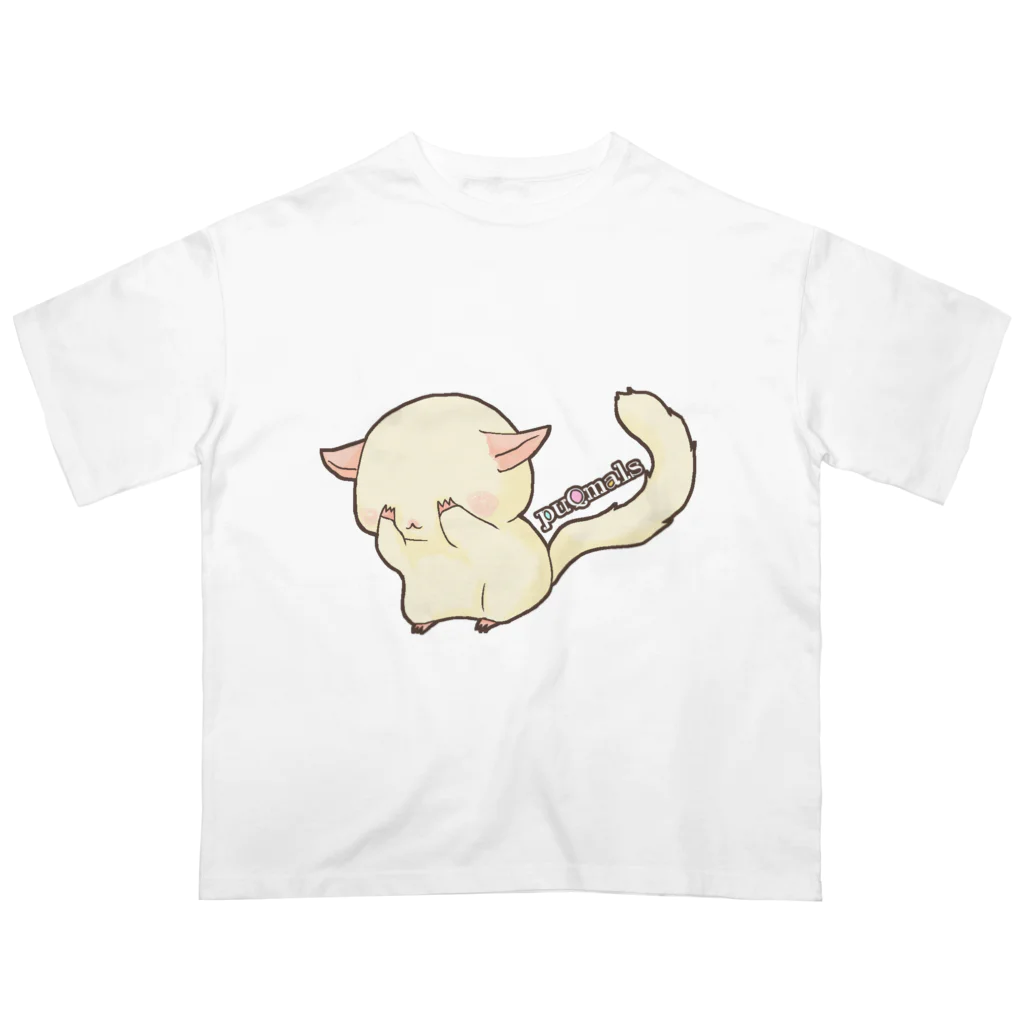 puQmalsのpuQmalsテレテレももんが(リューシ) Oversized T-Shirt