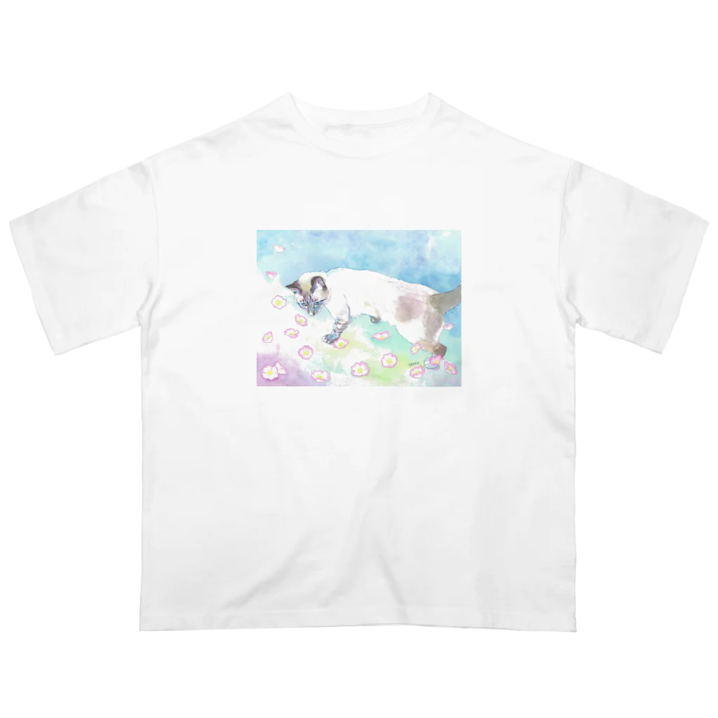 りとるたまの自由な心 Oversized T-Shirt